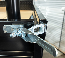 Black Tray Handle Open